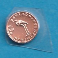Slowenien 1 Cent 2025 aus Kursmünzsatz Top