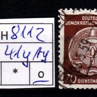 Los H8101: DDR Dienst Mi. 41y AY, gest
