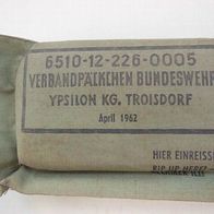 3 verschiedene Verbandspäckchen der Bundeswehr