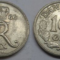 Dänemark 10 Öre 1966 ## Li11