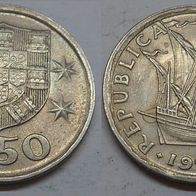 Portugal 2,5 Escudos 1977 ## Li8