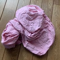 rosa farbendes Spannbettlaken, Bettlaken, 90 x 200