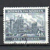 Böhmen und Mähren,1939, Mi.-Nr. 34, Gestempelt