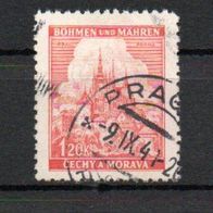 Böhmen und Mähren,1941, Mi.-Nr. 68, Gestempelt (3)