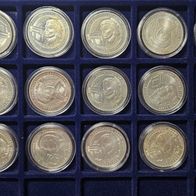 14 x 10 Euro Gedenkmünze 2011 Franz List - Silber