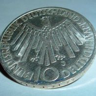 10 DM J Silber Münze Olympiade 1972 mit einer einzigartigen Geschichte
