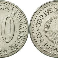 Jugoslawien, 20 Dinara, Münze