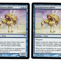 2x "Geschichtenerzähler" Common aus "Meister von Kamigawa", ungespielt