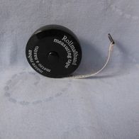 Maßband Rollband Rund schwarz Länge 150 cm bzw 60 in NEU 