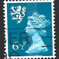 England Regionalmarke Schottland " Königin Elizabeth II. Michelnr. 22 o