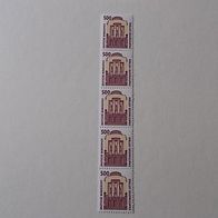 Bund Nr 1679 Postfrisch 5er Streifen mit Zählnummer