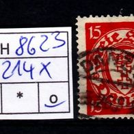 Los H8623: Danzig Mi. 214 X, gest