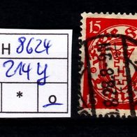 Los H8623: Danzig Mi. 214 y, gest