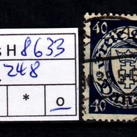 Los H8633: Danzig Mi. 248, gest