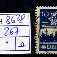 Los H8638: Danzig Mi. 267, gest