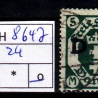Los H8647: Danzig Dienst Mi. 24, gest