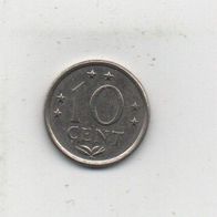 Münze Niederländisch Antillen 10 Cent 1970