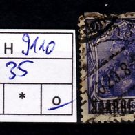 Los H9110: Saargebiet Mi. 35, gest