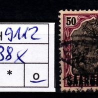 Los H9112: Saargebiet Mi. 38 x, gest
