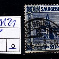 Los H9121: Saargebiet Mi. 88, gest