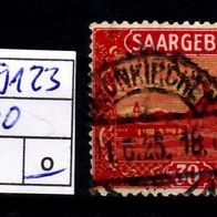 Los H9123: Saargebiet Mi. 90, gest