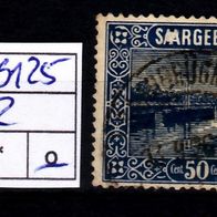Los H9125: Saargebiet Mi. 92, gest