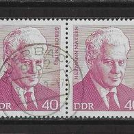 DDR 1973, MiNr: 1855 als Paar sauber gestempelt