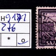 Los H9171: Saarland Mi. 276, gest