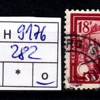 Los H9176: Saarland Mi. 282, gest