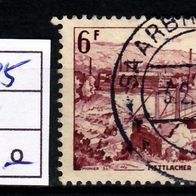 Los H9185: Saarland Mi. 324, gest