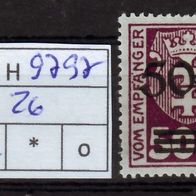 Los H9794: Danzig Dienst Mi. 26 * *