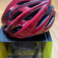 Mavic Aksium Helm, Gr. M/Medium = 54-59cm, schwarz/rot, neuwertig in OVP