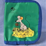 Geldbörse, Portemonnaie Maus mit Käse, Maße ca 10 x 12,5 cm Horizont Verlag