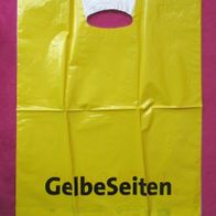 Plastik Tüte Einkaufs Tasche Gelbe Seiten Das Telefonbuch 37x48cm Trage Sammler