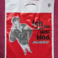 Plastik Tüte Einkaufs Media Markt 37 x 45 cm Trage Tasche Sammler Plastetüte