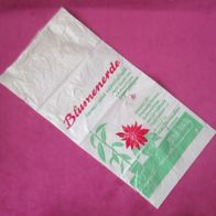 Original DDR Tüte Blumenerde 5 l 60er Jahre VEG Gartenbau Berlin Verpackung