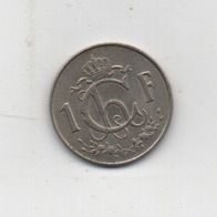 Münze Luxemburg 1 Franc 1957