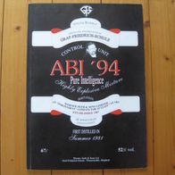 Abi Zeitung 1994 GFS Diepholz * Pure Intelligence * Graf Friedrich Schule 94