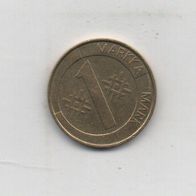 Münze Finnland 1 Markka 1994
