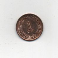 Münze Singapore 1 Cent 1969