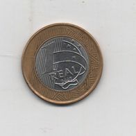 Münze Brasilien 1 Real 2000