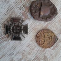 Konvolut 3 Abzeichen wk1 Teilnehmer
