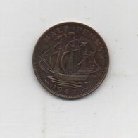 Münze England 1/2 Penny 1943