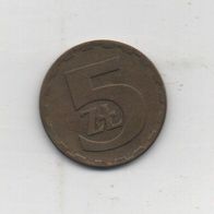 Münze Polen 5 Zloty 1976