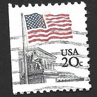 USA Freimarke " Flagge " Michelnr. 1522 DL o