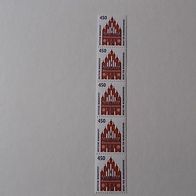 Bund Nr 1623 Postfrisch 5er Streifen mit Zählnummer