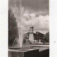 Bad Salzuflen Leuchtfontäne mit Uhrenturm