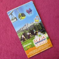 Wanderkarte Meran 2000 Hafling Vöran und Umgebung Wander Wege Routen Südtirol