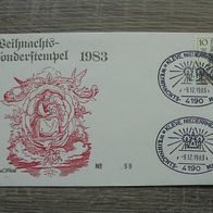 Sonderbrief 2 SST Weihnachtsmarkt Kleve 1983