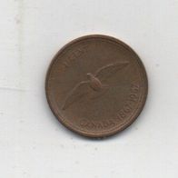 Münze Kanada 1 Cent 1967